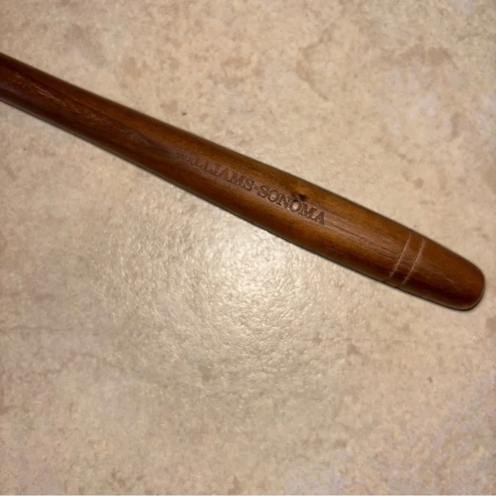 Williams-Sonoma Dark Wood Pasta Fork Spaghetti Server